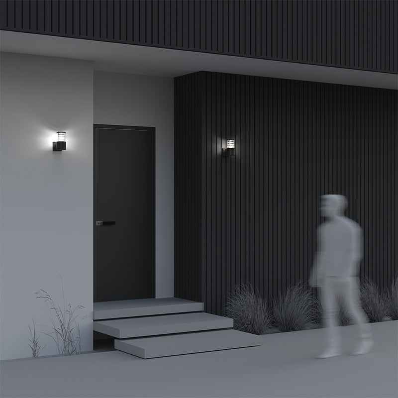 Aplica Exterior Maytoni Outdoor Bronx Negru, 1XE27