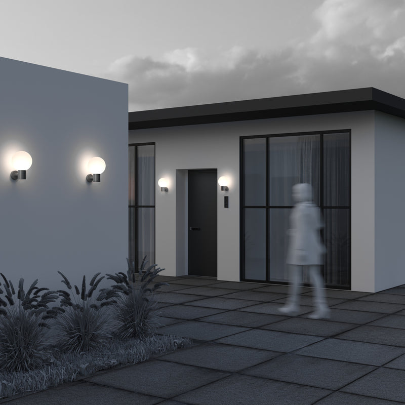 Aplica Exterior Maytoni Outdoor Bold Gri, 1XE27