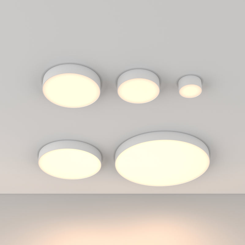 Lampa de tavan LED Maytoni Technical Zon, Alb, LED 24W, 1690lm 3000K