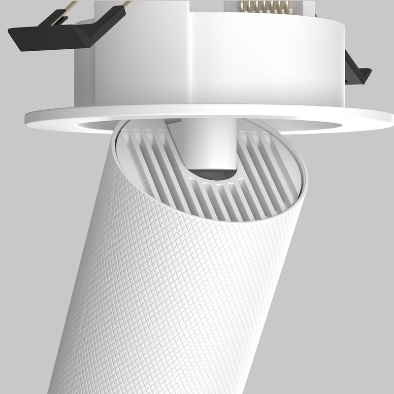 Lampa de Tavan Incastrata, Reglabila Maytoni Technical Artisan, Alb, GU10 10W
