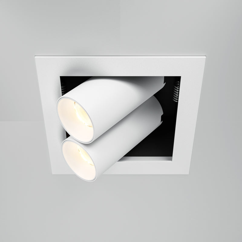 Spot LED Incastrat Maytoni Technical Magnum, Alb, LED 14W, 1250lm 3000K