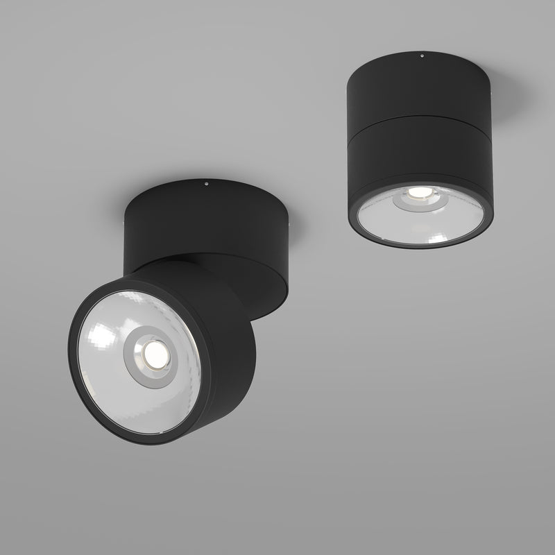 Lampa de tavan LED Maytoni Outdoor Spin, Antracit, LED 12W, 1050lm 3000K