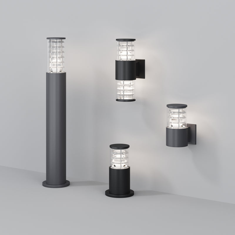 Aplica Exterior Maytoni Outdoor Bronx Negru, 1XE27
