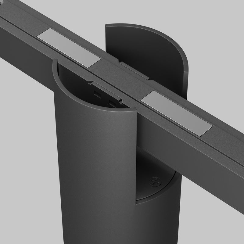 Corp iluminat pe sina Sistem Magnetic 23mm EXILITY Negru