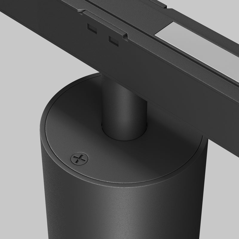 Proiector LED pentru sina magnetica Exility Maytoni Technical Alfa S, Negru, LED 7W, 330lm 3000K