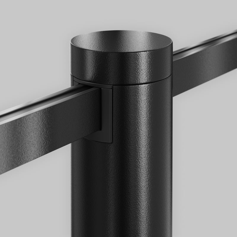 Corp iluminat pe sina Sistem Magnetic Modular FLARITY Negru