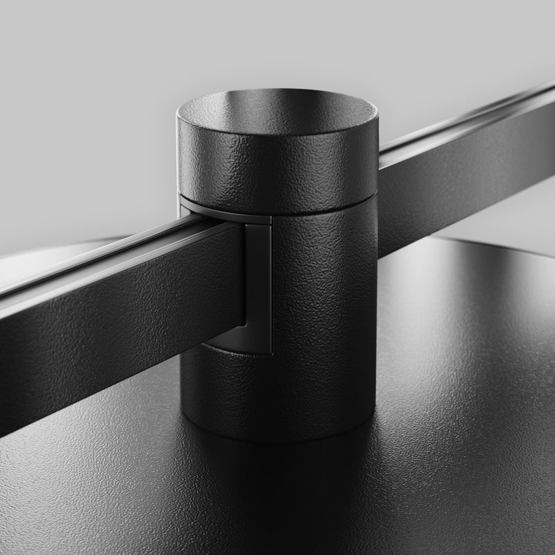 Corp iluminat pe sina Sistem Magnetic Modular FLARITY Negru