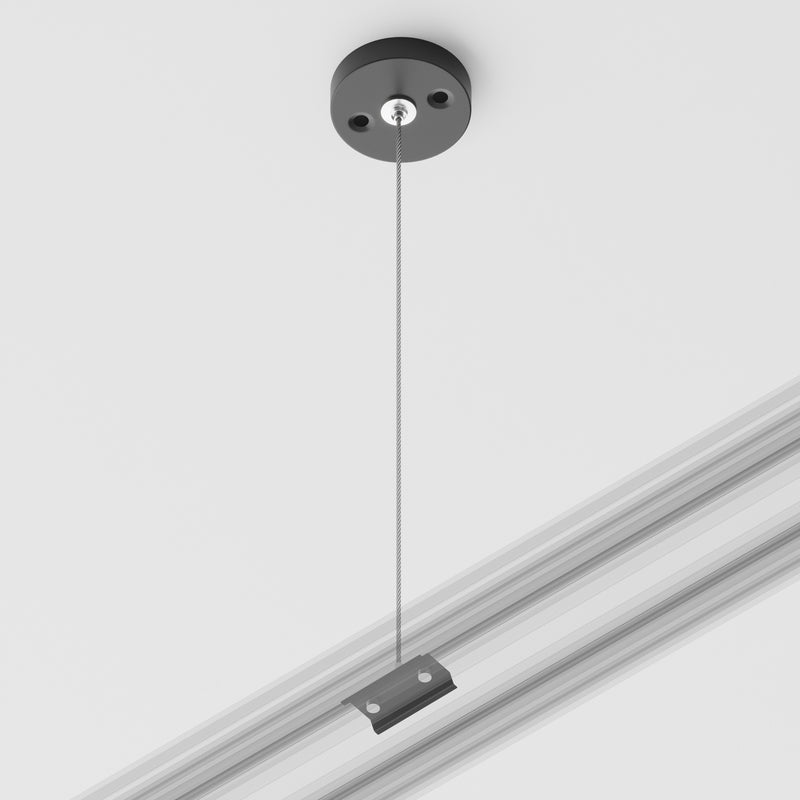 Accesorii pentru sina 1 circuit UNITY Maytoni Technical Accessories for tracks Unity Negru