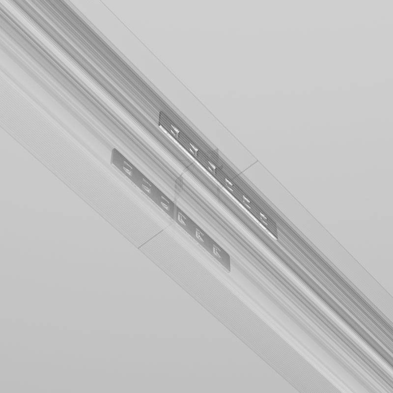 Accesorii pentru Sina Magnetica Incastrata Exility Maytoni Technical Accessories for tracks Exility, Gri