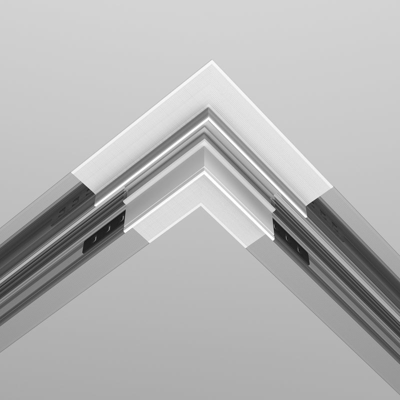 Accesorii pentru Sina Magnetica Incastrata Exility Maytoni Technical Accessories for tracks Exility, Alb