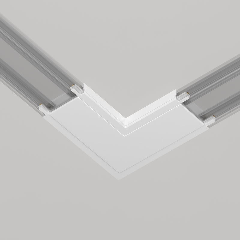 Accesorii pentru Sina Magnetica Aplicata Radity Maytoni Technical Accessories for tracks Radity, Alb