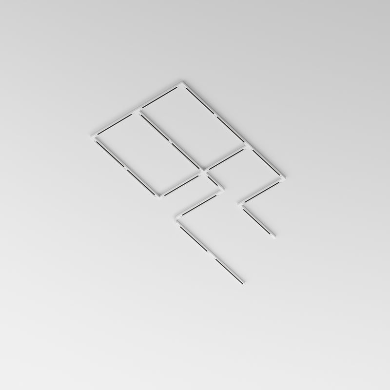 Sina aplicata cu 3 faze Maytoni Technical Busbar trunkings Trinity Alb, 2m
