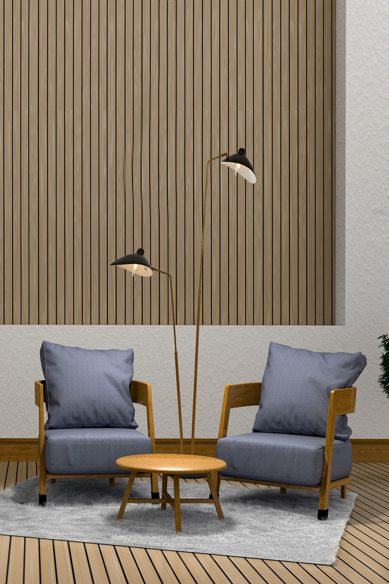 Lampadar living Avonni Negru, 1XE27