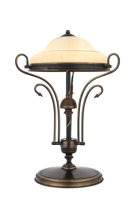 Veioza stil clasic, din metal, culoare antiq – ML-1173-1EB