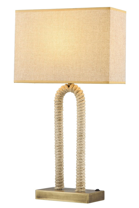 Veioza stil modern, din metal, culoare antiq – ML-1582-1E