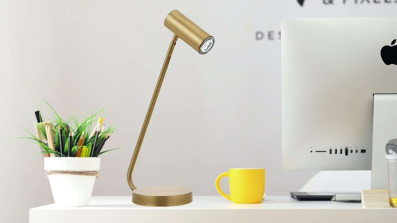 Lampa de birou Avonni Antic, 1XGU10, ML-62019-01 - AsiHome