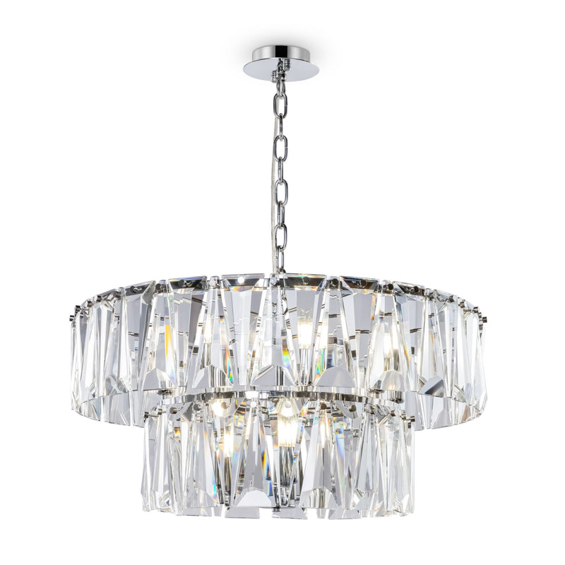 Lustra Living Maytoni Puntes Crom 12XE14