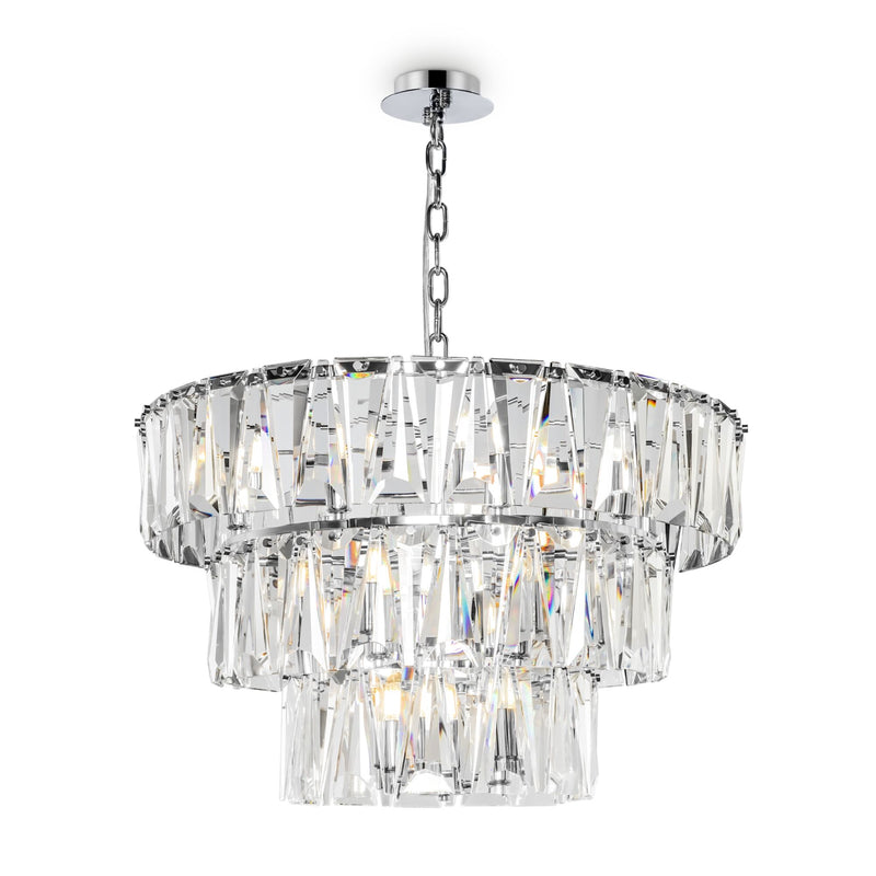 Lustra Living Maytoni Puntes Crom 18XE14