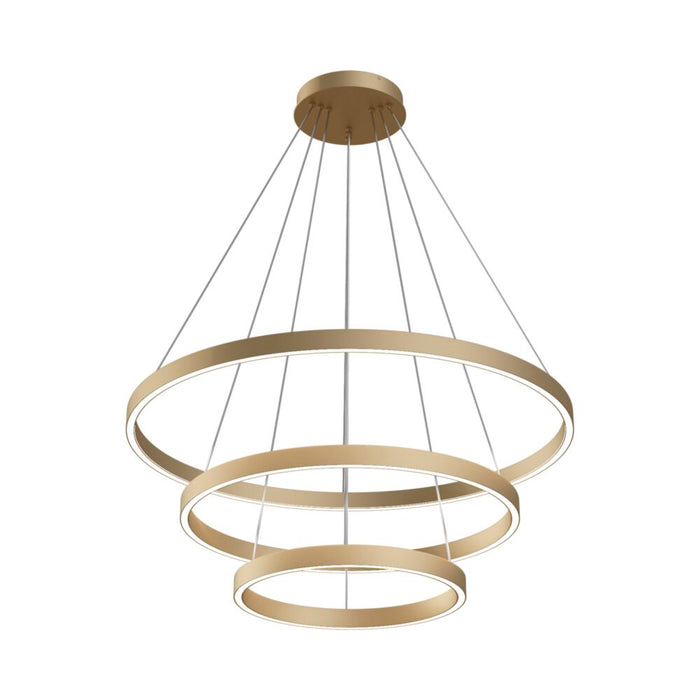 Lustră LED suspendată Maytoni Rim MOD058PL-L100BS3K, 115W, Ø80 cm, brass, lumină caldă 3000K