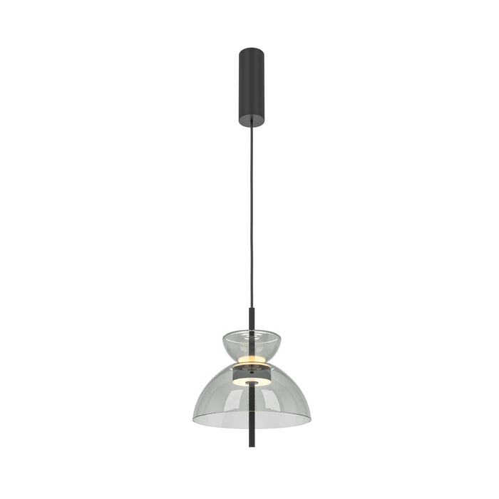 Lustra LED Maytoni Modern Bangkok, Negru, LED 12W, 1200lm 3000K MOD185PL-L11B3K2