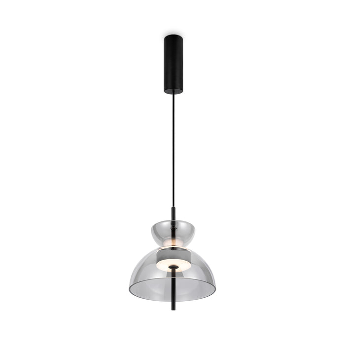 Lustra LED Maytoni Modern Bangkok, Negru, LED 12W, 1200lm 3000K MOD185PL-L6B3K5