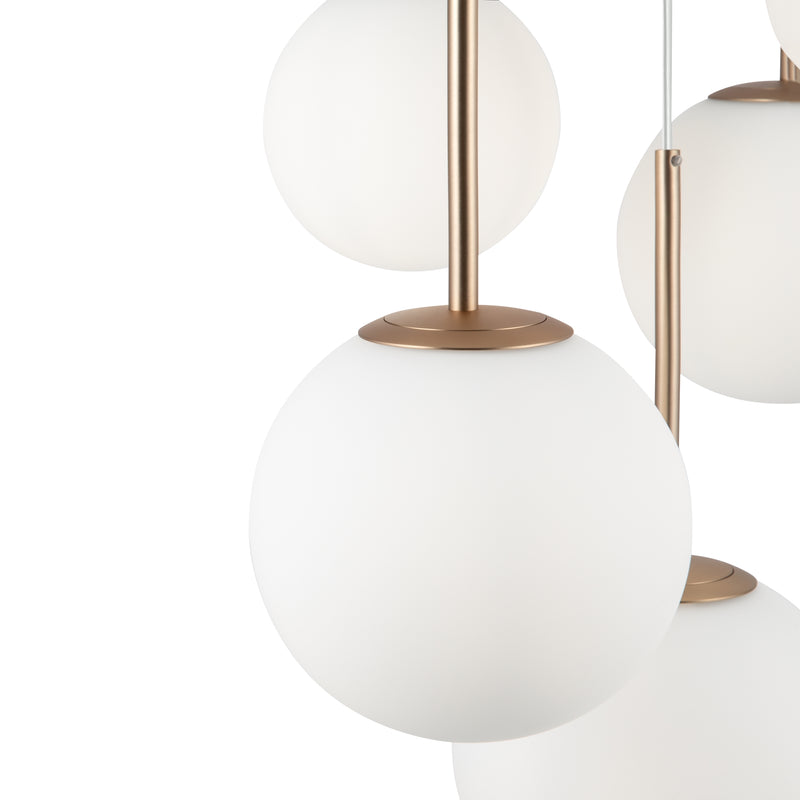 Lustra Living Maytoni Basic form Auriu, 5XE14