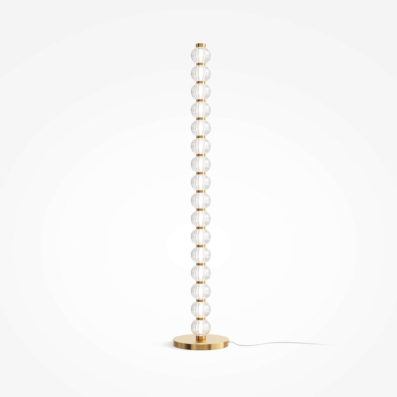 Lampadar LED Maytoni Modern Amulet, Auriu, LED 33W, 1550lm 3000K