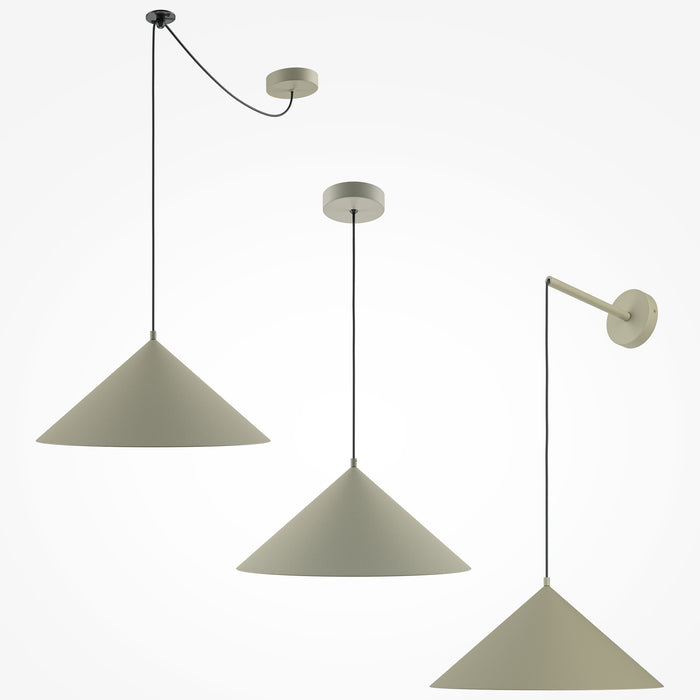 Lustra Maytoni Modern Basic colors, Gri, E27 40W,   MOD167PL-01BG