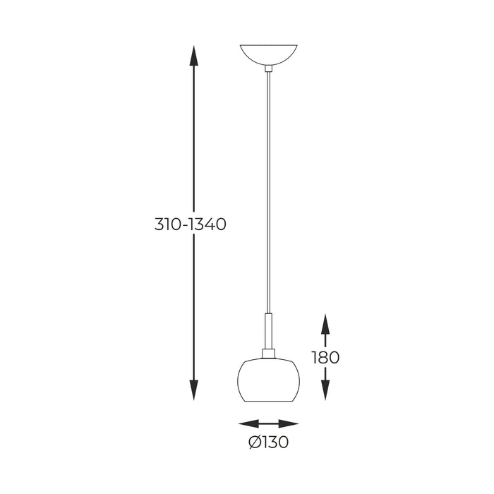 Lustra Crystal P0076-01A-F7HF 1 x G9 MAX 42W abajur din sticlă auriu francez picături de cristal transparent în interior