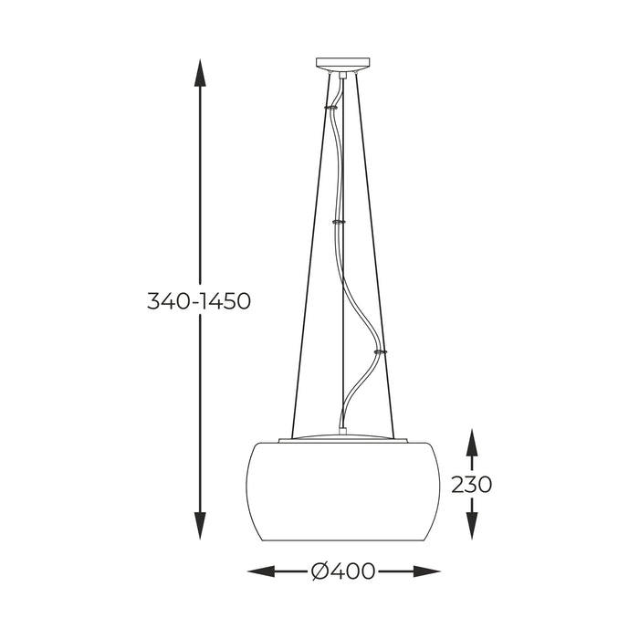 Lustra suspendată Crystal P0076-05L-F7HF 5 x G9 MAX 33W abajur din sticlă auriu francez picături de cristal transparent în interior