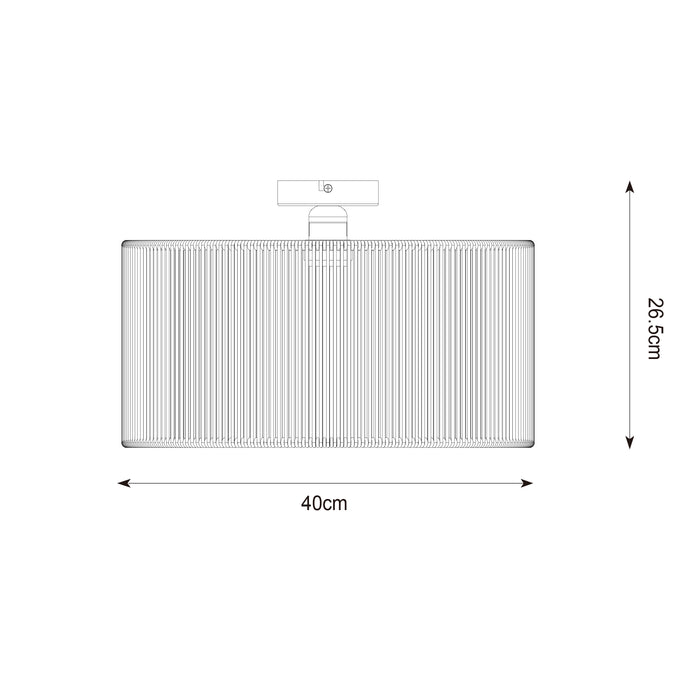 Lustra Zuma Line Maori 1xE27 Negru