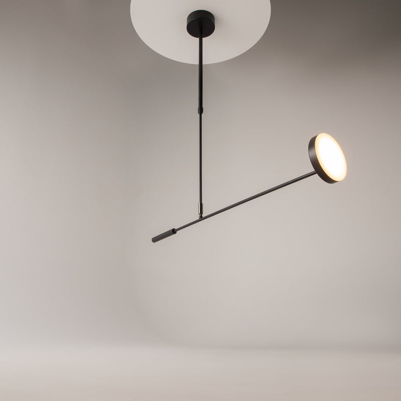 Plafoniera Modern Negru