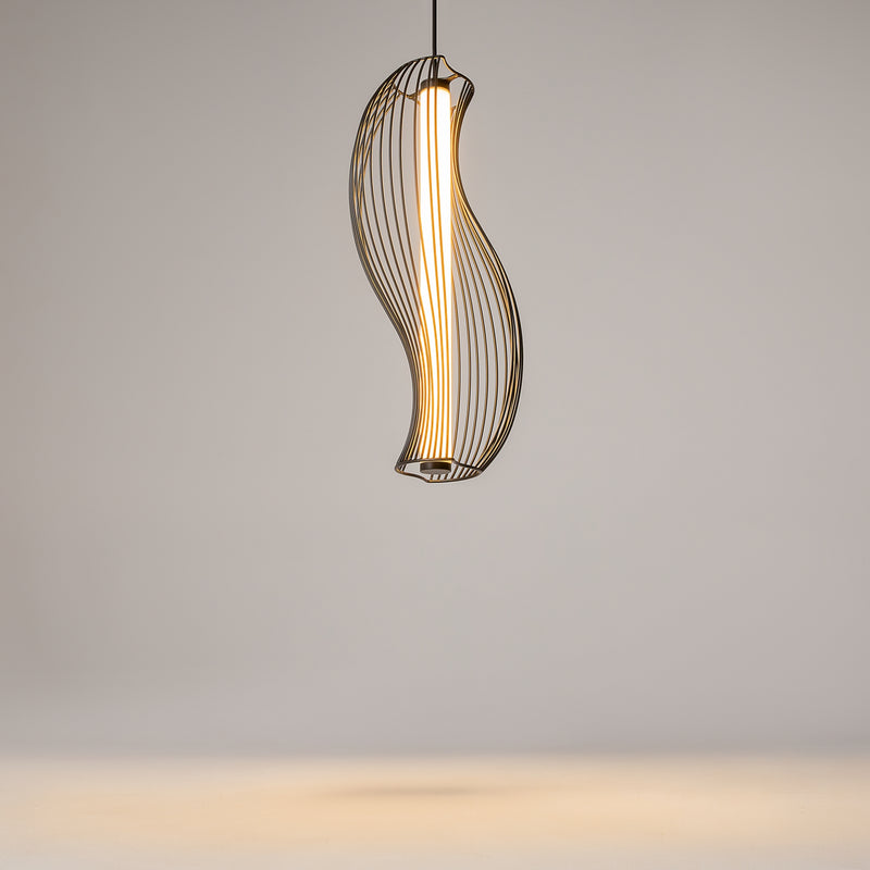 Lustra Modern Negru