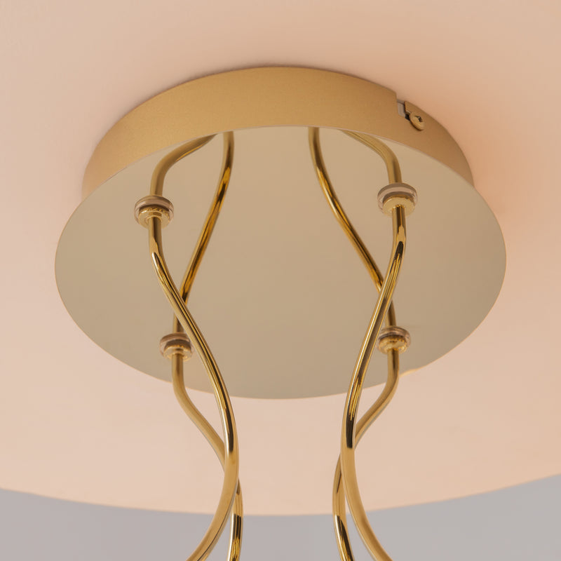 Plafoniera LED Maytoni Tessara, 72W, Auriu, 5600 lm, 3000K