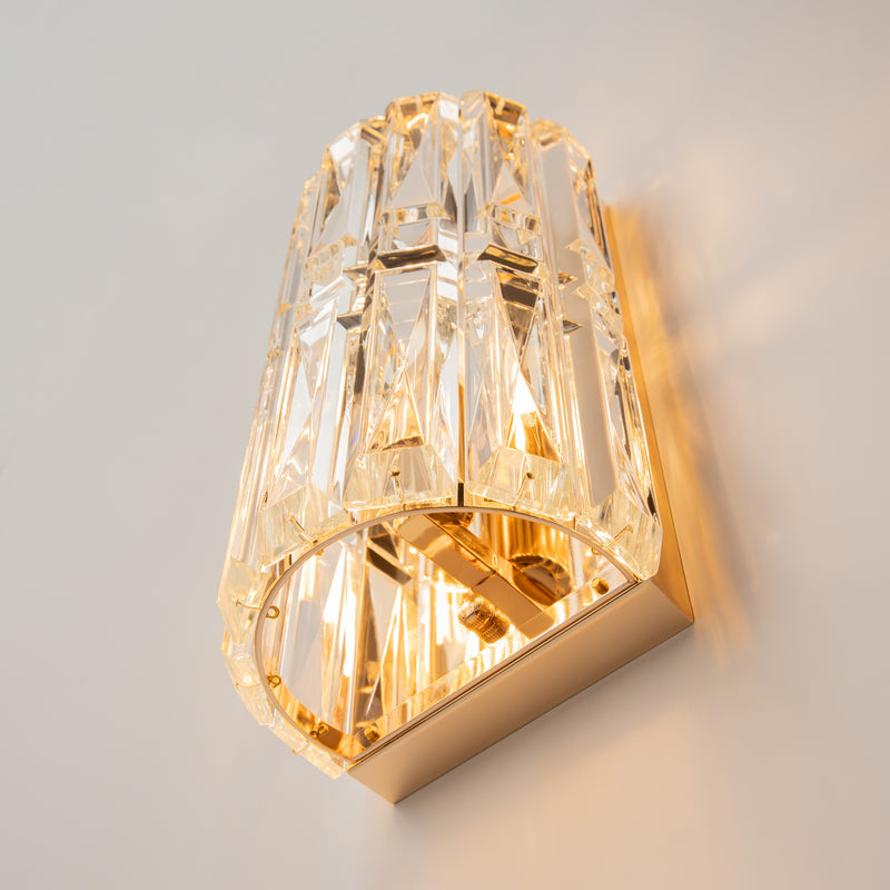 Aplica Cristal Maytoni Classic Facet Auriu, 1XE14