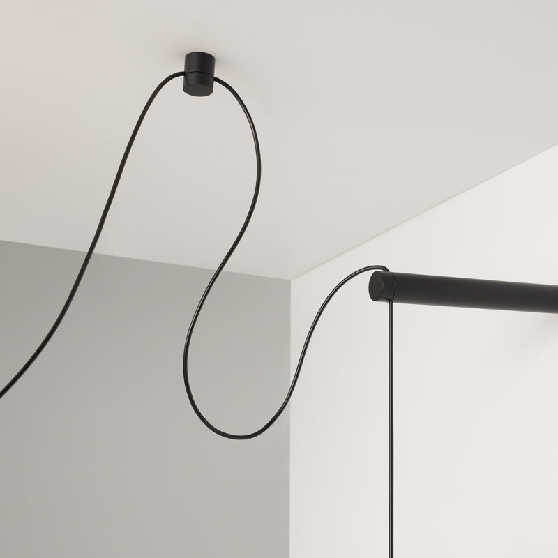 Lustra Modern Negru
