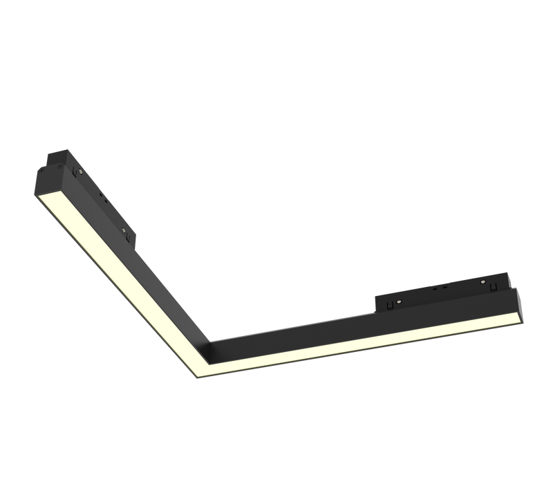 Proiector LED pentru sina magnetica Exility Maytoni Technical Basis, Negru, LED 24W, 1230lm 3000K  TR042-2-24W3K-1