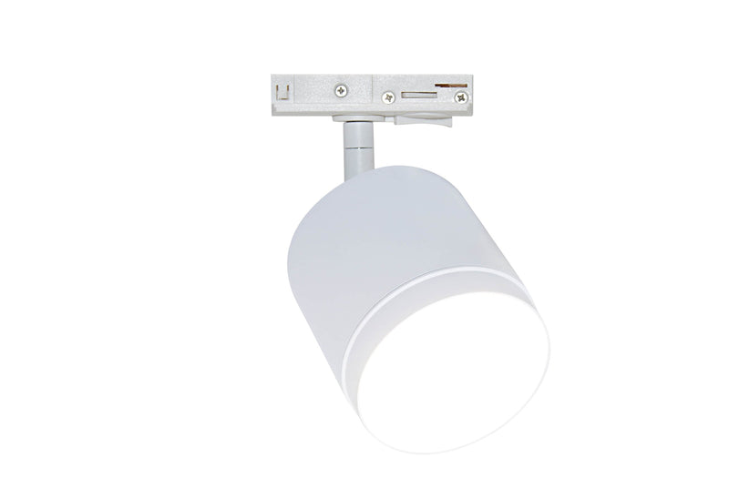 Proiector pentru sina monofazata Unity Maytoni Technical Polar, Alb, GX53 15W