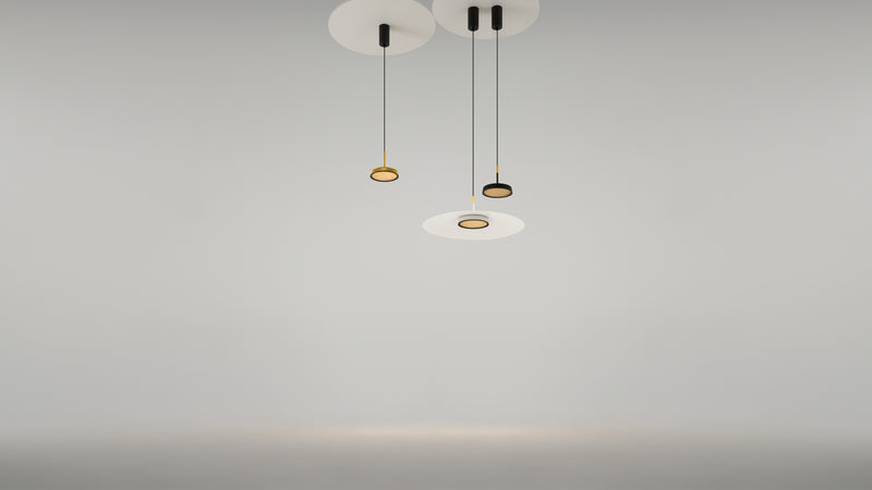 Lustra Modern Negru
