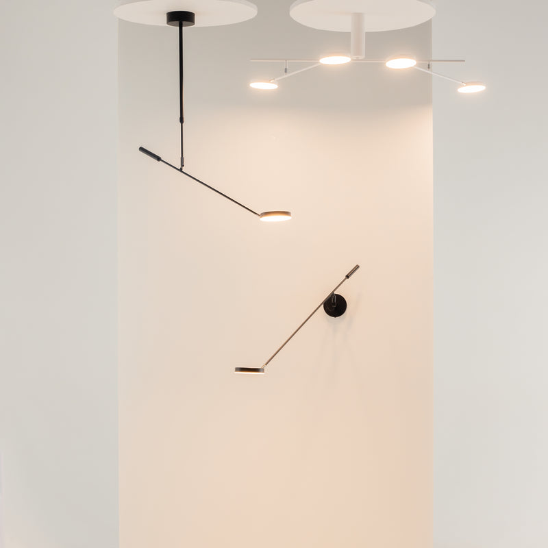Plafoniera Modern Negru