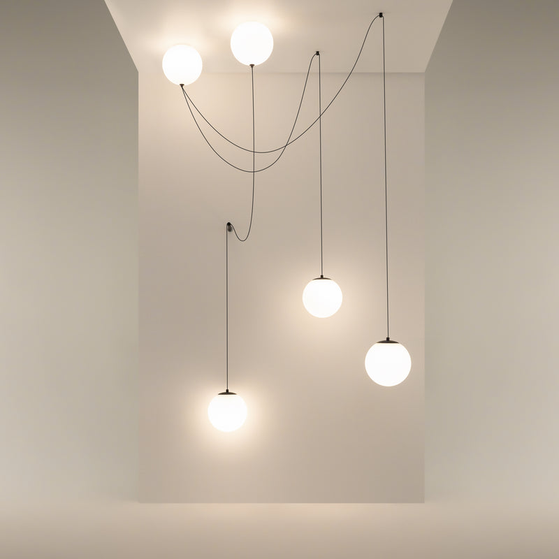Lustra Modern Negru