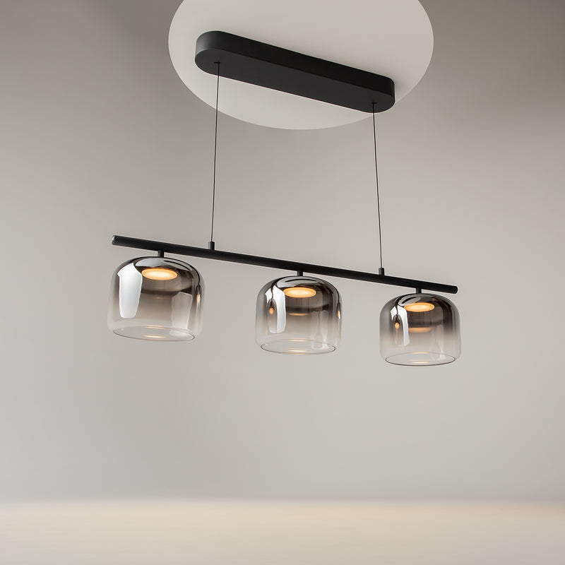 Lustra Modern Negru