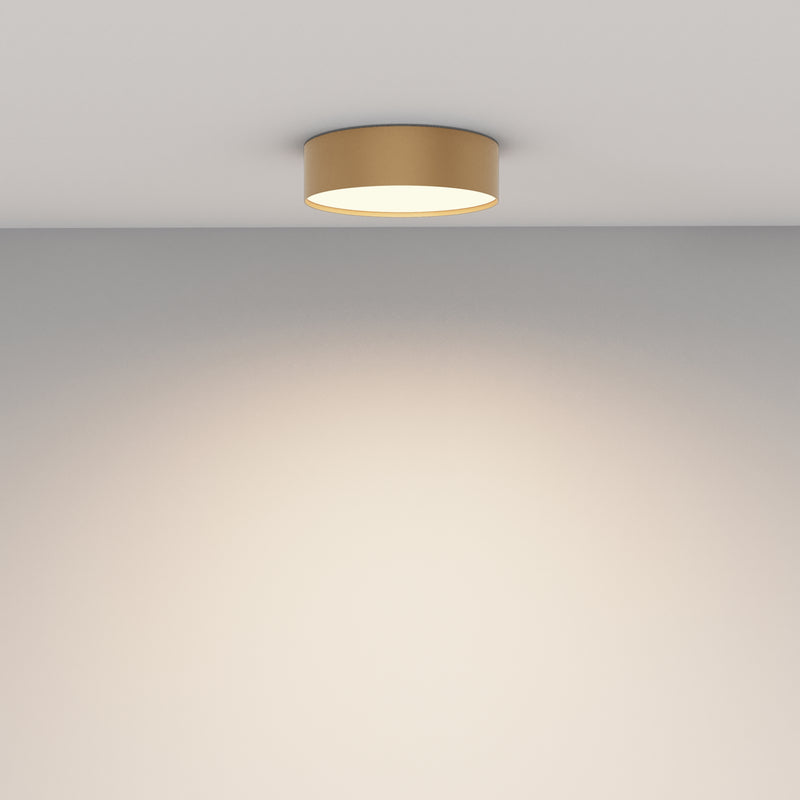 Lampa de tavan LED Maytoni Technical Zon, Auriu mat, LED 24W, 1420lm 3000K