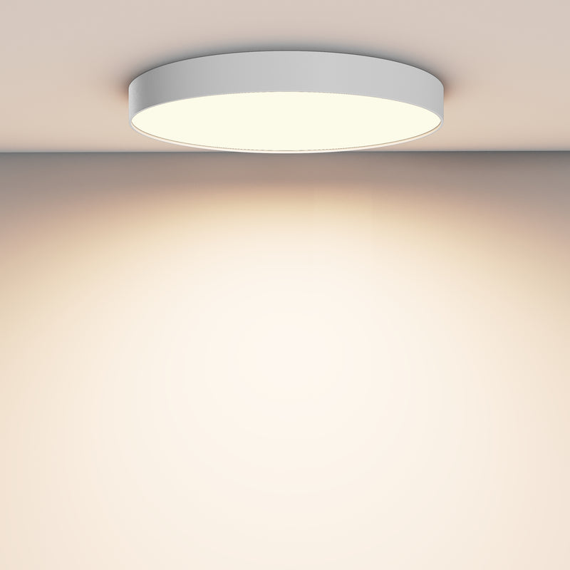 Lampa de tavan LED Maytoni Technical Zon, Alb, LED 90W, 7410lm 3000K