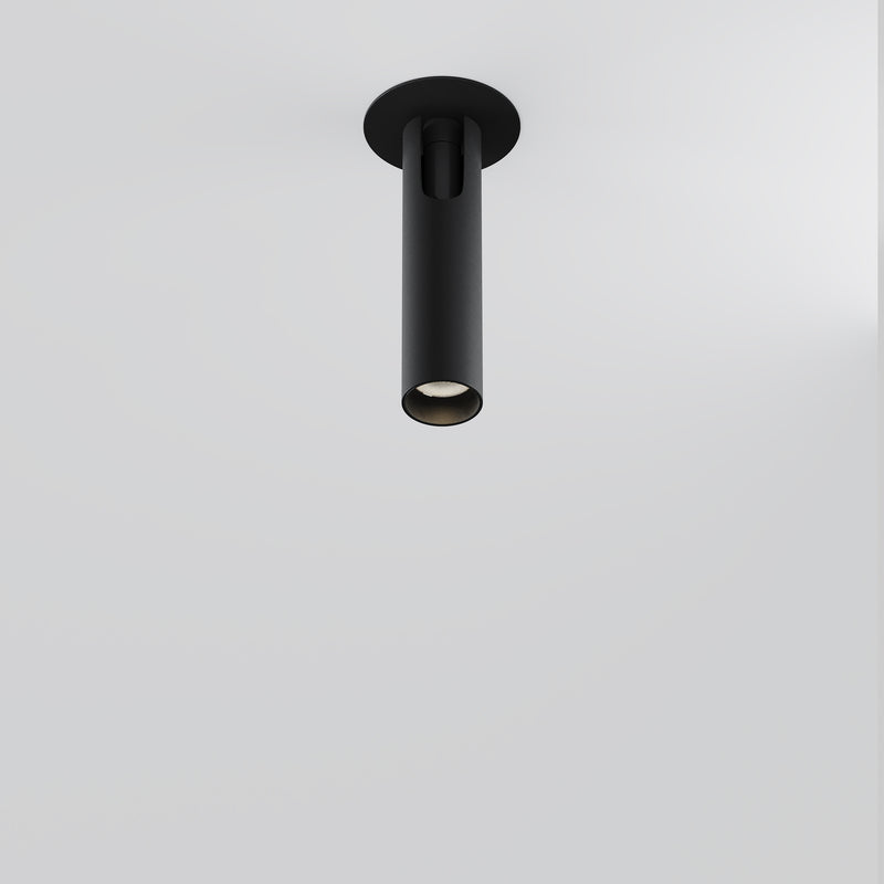 Lampa de Tavan Incastrata, Reglabila Maytoni Technical Focus T, Negru, LED 6W, 270lm 3000K