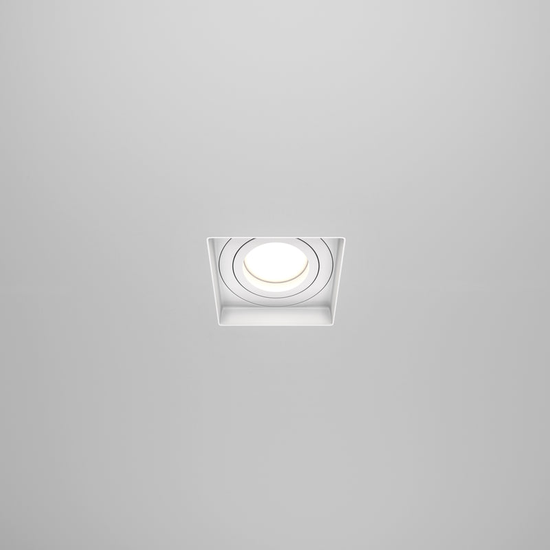 Spot incastrat Maytoni Technical Atom Alb, 1XGU10