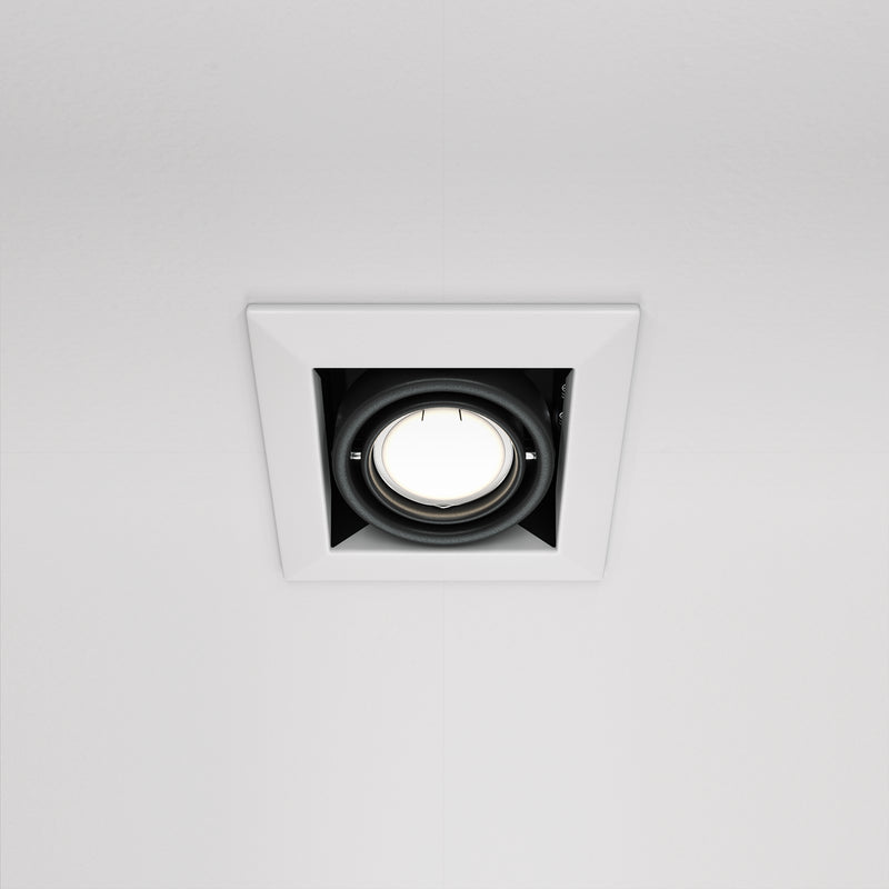 Spot incastrat Maytoni Technical Metal Modern Alb, 1XGU10