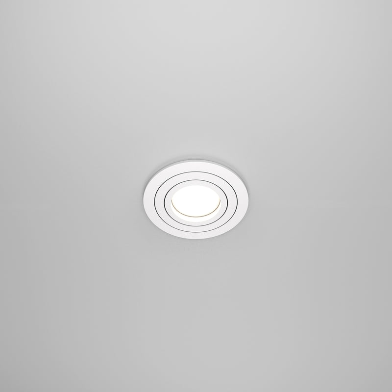 Spot incastrat Maytoni Technical Atom Alb, 1XGU10