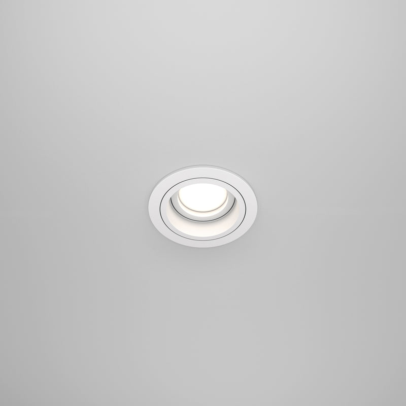 Spot incastrat Maytoni Technical Atom Alb, 1XGU10
