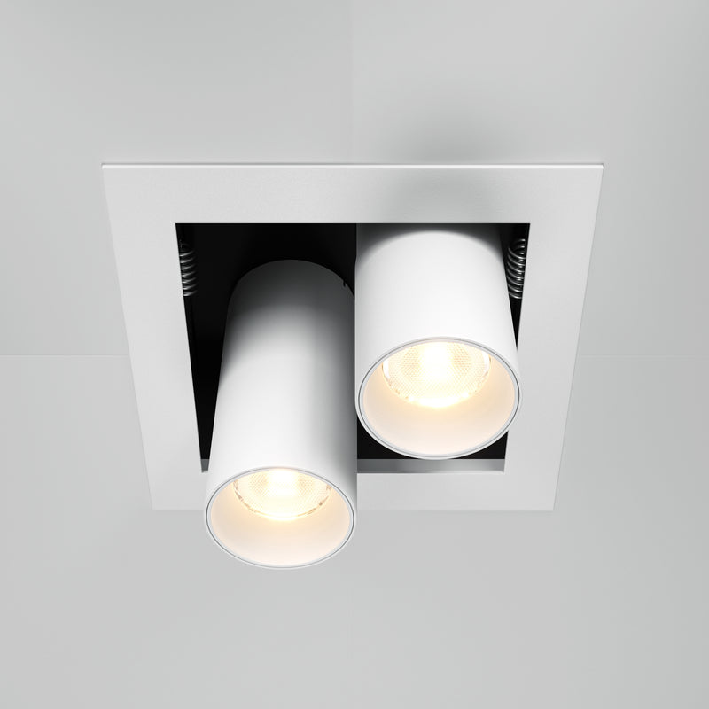 Spot LED Incastrat Maytoni Technical Magnum, Alb, LED 14W, 1250lm 3000K